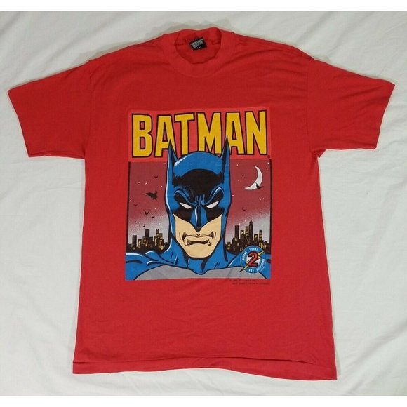 SSI Other - Batman 1988 Single Stitch Vintage T-Shirt Mens XL DC Comics Top Half Tag SSI USA